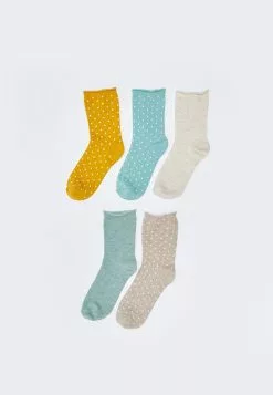 LC WAIKIKI Patterned Women's Socks 5 Pack -LC WAIKIKI popular shop lc waikiki 0682 5433236 2