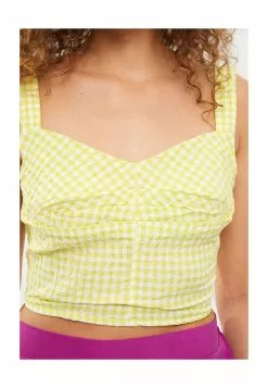 LC WAIKIKI Heart Collar Plaid Strap Seekers Women's Blouse -LC WAIKIKI popular shop lc waikiki 0686 1375326 3