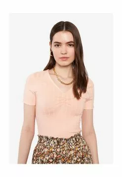 LC WAIKIKI V Neck Straight Women T-Shirt