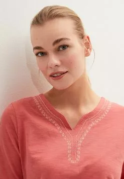 LC WAIKIKI V Neck Embroidered Short Sleeve Cotton Women's Blouse -LC WAIKIKI popular shop lc waikiki 0842 7135226 6