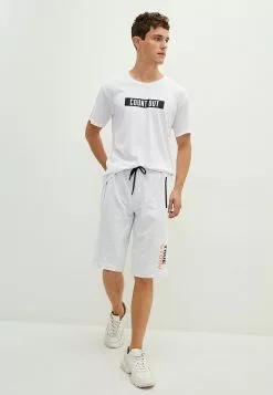 LC WAIKIKI Crew Neck Short Sleeve Printed Combed Cotton Men's T-Shirt -LC WAIKIKI popular shop lc waikiki 0844 4059836 6