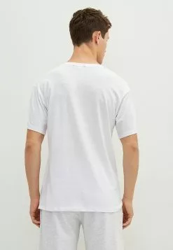 LC WAIKIKI Crew Neck Short Sleeve Printed Combed Cotton Men's T-Shirt -LC WAIKIKI popular shop lc waikiki 0844 4059836 7