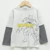 LC WAIKIKI Crew Neck Long Sleeve Batman Printed Cotton Baby Boy T-Shirt -LC WAIKIKI popular shop lc waikiki 0859 6442516 1