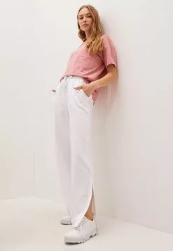 LC WAIKIKI Women's Wide Leg With Elastic Waist Pocket Detailed Sweatpants