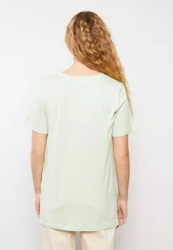 LC WAIKIKI Crew Neck Printed Short Sleeve Cotton Women's T-Shirt -LC WAIKIKI popular shop lc waikiki 0930 7059836 5