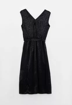 LC WAIKIKI Double Breasted Neck Patterned Sleeveless Satin Women's Dress 14 LC WAIKIKI Double Breasted Neck Patterned Sleeveless Satin Women's Dress -LC WAIKIKI popular shop lc waikiki 0933 3359836 6