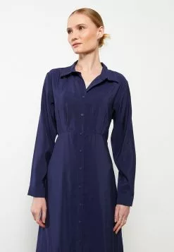 LC WAIKIKI Shirt Neck Regular Long Sleeve Tencel Women's Dress 10 LC WAIKIKI Shirt Neck Regular Long Sleeve Tencel Women's Dress -LC WAIKIKI popular shop lc waikiki 0935 9459836 2