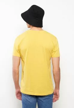 LC WAIKIKI Crew Neck Short Sleeve Printed Combed Cotton Men's T-Shirt -LC WAIKIKI popular shop lc waikiki 1080 3383636 5