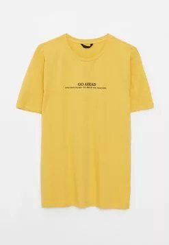 LC WAIKIKI Crew Neck Short Sleeve Printed Combed Cotton Men's T-Shirt -LC WAIKIKI popular shop lc waikiki 1080 3383636 6