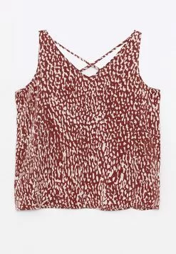 LC WAIKIKI V-Neck Patterned Sleeveless Women's Blouse -LC WAIKIKI popular shop lc waikiki 1158 3719726 6
