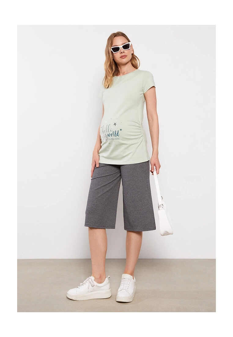 LC WAIKIKI Maternity Tummy Panel Capri Pants 6 LC WAIKIKI Maternity Tummy Panel Capri Pants - Image 4