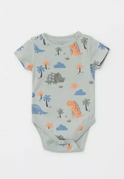 LC WAIKIKI Crew Neck Short Sleeve Printed Baby Boy Snapback Body And Shorts 2-Piece Set -LC WAIKIKI popular shop lc waikiki 1165 4415726 2