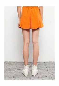 LC WAIKIKI Elastic Waist Plain Pleated Women's Skirt -LC WAIKIKI popular shop lc waikiki 1237 2406326 2