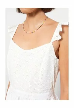 LC WAIKIKI Ruffled Strap Poplin Women's Dress -LC WAIKIKI popular shop lc waikiki 1247 9116526 3