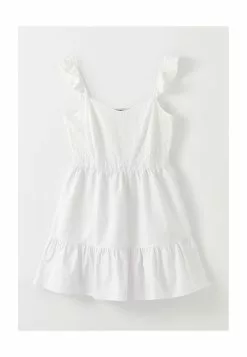 LC WAIKIKI Ruffled Strap Poplin Women's Dress -LC WAIKIKI popular shop lc waikiki 1248 9116526 5