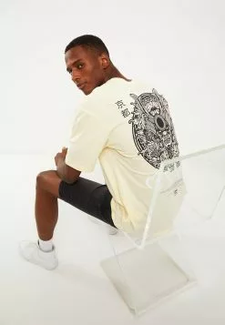 LC WAIKIKI Crew Neck Short Sleeve Printed Combed Cotton Men's T-Shirt