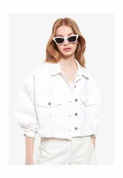 LC WAIKIKI Women's Cut-Off Denim Jacket