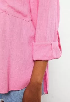 LC WAIKIKI Front Button Closure Straight Long Sleeve Women's Shirt -LC WAIKIKI popular shop lc waikiki 1257 1862236 4