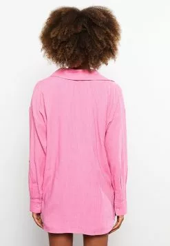 LC WAIKIKI Front Button Closure Straight Long Sleeve Women's Shirt -LC WAIKIKI popular shop lc waikiki 1257 1862236 5