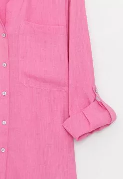 LC WAIKIKI Front Button Closure Straight Long Sleeve Women's Shirt -LC WAIKIKI popular shop lc waikiki 1257 1862236 8