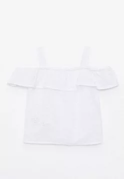 LC WAIKIKI Square Collar Strapless Baby Girl Poplin Blouse -LC WAIKIKI popular shop lc waikiki 1260 2355726 2