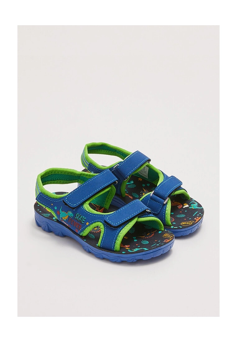 LC WAIKIKI Printed Double Banded Hook And Loop Boys Sandals 4 LC WAIKIKI Printed Double Banded Hook And Loop Boys Sandals - Image 2