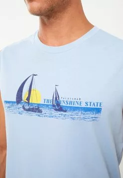 LC WAIKIKI Crew Neck Sleeveless Printed Combed Cotton Men's Athlete 12 LC WAIKIKI Crew Neck Sleeveless Printed Combed Cotton Men's Athlete -LC WAIKIKI popular shop lc waikiki 1264 3203236 4