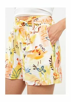 LC WAIKIKI Women's Elastic Waist Patterned Shorts -LC WAIKIKI popular shop lc waikiki 1265 1495326 3