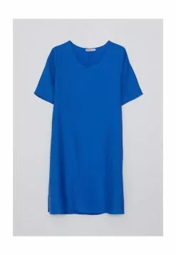 LC WAIKIKI V Neck Straight Short Sleeve A-Cut Women Dress -LC WAIKIKI popular shop lc waikiki 1267 0223526 5