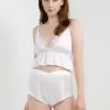LC WAIKIKI Lace Strap Satin Pajamas Set -LC WAIKIKI popular shop lc waikiki 1269 3298426 1