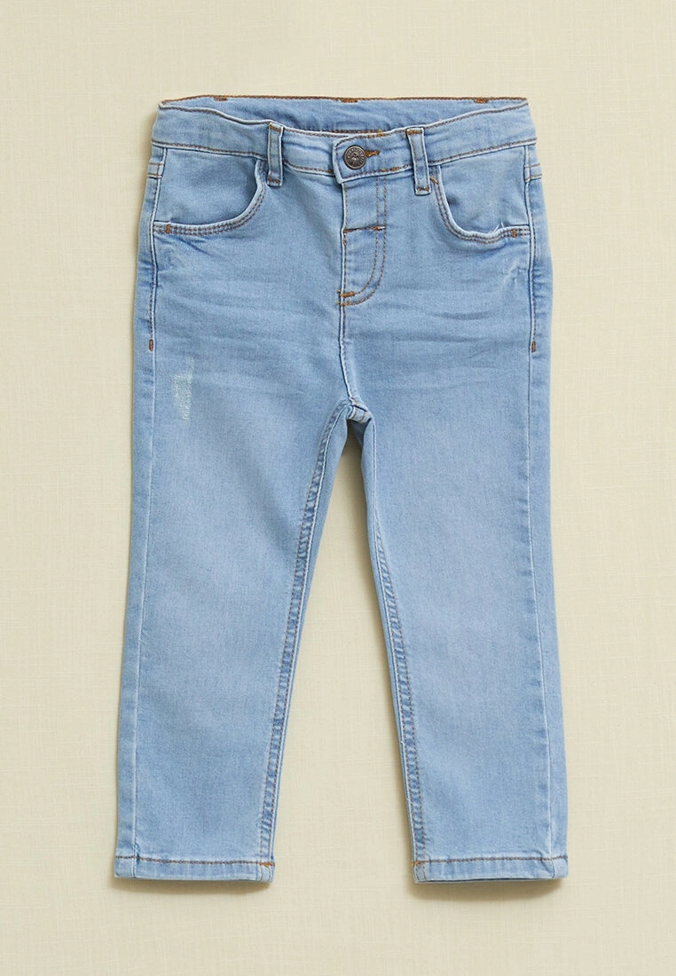 LC WAIKIKI Basic Baby Boy Jean Trousers With Elastic Waist 3 LC WAIKIKI Basic Baby Boy Jean Trousers With Elastic Waist