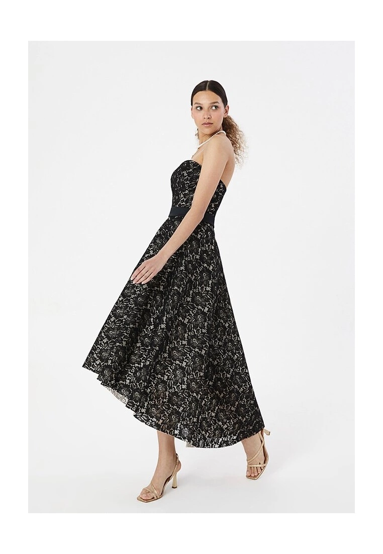 LC WAIKIKI Embroidered Strapless Women's Dress 7 LC WAIKIKI Embroidered Strapless Women's Dress - Image 5