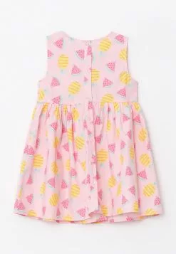 LC WAIKIKI Crew Neck Printed Cotton Baby Girl Dress -LC WAIKIKI popular shop lc waikiki 1281 0509726 2