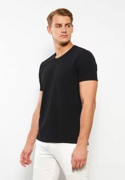 LC WAIKIKI V-Neck Short Sleeve Men's T-Shirt