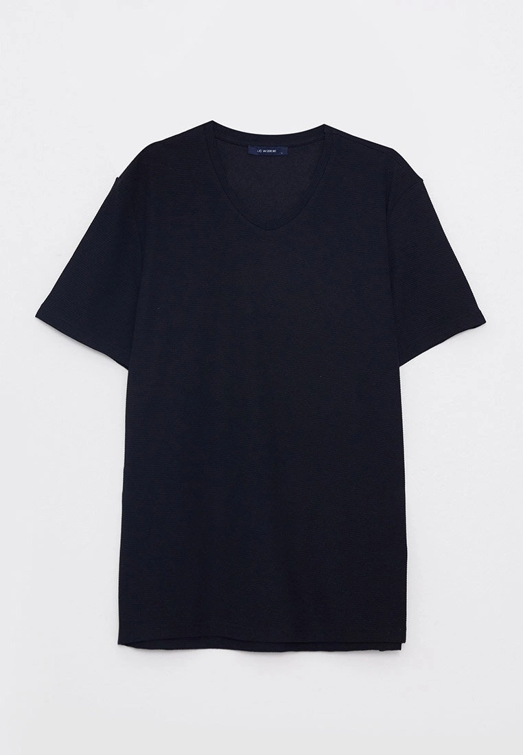 LC WAIKIKI V-Neck Short Sleeve Men's T-Shirt 8 LC WAIKIKI V-Neck Short Sleeve Men's T-Shirt - Image 6