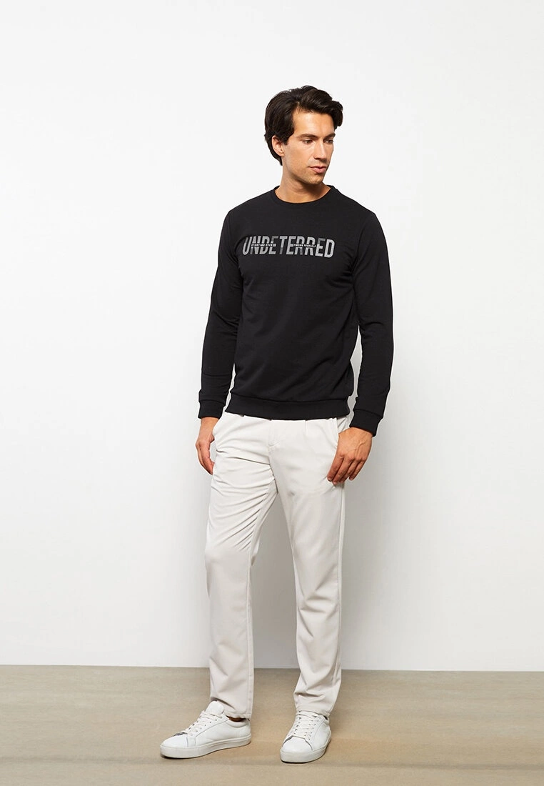 LC WAIKIKI Crew Neck Long Sleeve Printed Men's Sweatshirt 4 LC WAIKIKI Crew Neck Long Sleeve Printed Men's Sweatshirt - Image 2