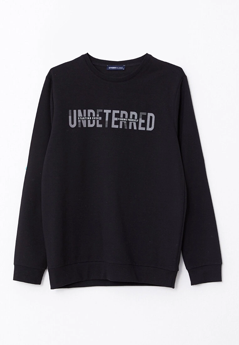 LC WAIKIKI Crew Neck Long Sleeve Printed Men's Sweatshirt 8 LC WAIKIKI Crew Neck Long Sleeve Printed Men's Sweatshirt - Image 6