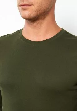 LC WAIKIKI Crew Neck Long Sleeve Combed Cotton Men's T-Shirt -LC WAIKIKI popular shop lc waikiki 1293 4509726 4