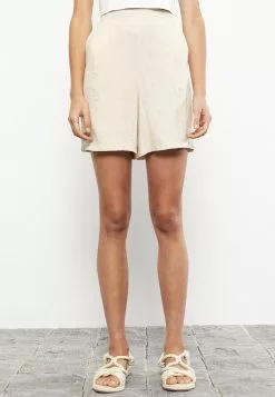 LC WAIKIKI Elastic Waist Comfortable Fit Plain Women's Shorts -LC WAIKIKI popular shop lc waikiki 1296 9619726 4