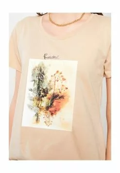 LC WAIKIKI Printed Cotton Women's T-Shirt -LC WAIKIKI popular shop lc waikiki 1300 2009426 3