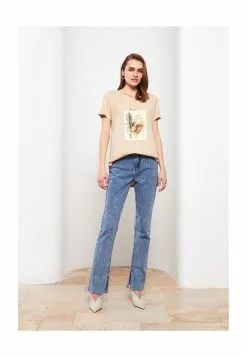 LC WAIKIKI Printed Cotton Women's T-Shirt -LC WAIKIKI popular shop lc waikiki 1300 2009426 4