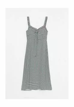 LC WAIKIKI Viscose Women's Dress With Straps -LC WAIKIKI popular shop lc waikiki 1306 2206526 6