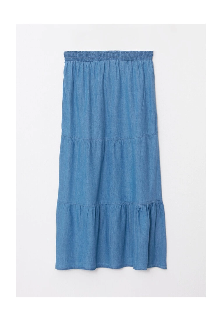 LC WAIKIKI Straight Jean Skirt 8 LC WAIKIKI Straight Jean Skirt - Image 6