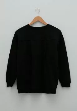 LC WAIKIKI Crew Neck Letter Printed Long Sleeve Maternity Sweatshirt -LC WAIKIKI popular shop lc waikiki 1315 7695726 4