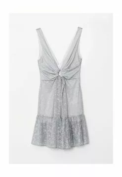 LC WAIKIKI V-Neck Embroidery Sleeveless Women's Dress -LC WAIKIKI popular shop lc waikiki 1317 4026526 5