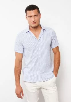 LC WAIKIKI Regular Fit Short Sleeve Striped Men's Shirt 10 LC WAIKIKI Regular Fit Short Sleeve Striped Men's Shirt -LC WAIKIKI popular shop lc waikiki 1317 4715726 2