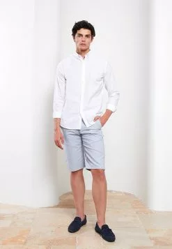 LC WAIKIKI Slim Fit Long Sleeve Poplin Men Shirt -LC WAIKIKI popular shop lc waikiki 1320 9144236 3