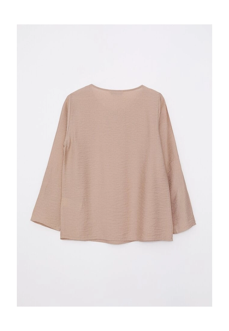 LC WAIKIKI Crew Neck Long Sleeves Women's Blouse 8 LC WAIKIKI Crew Neck Long Sleeves Women's Blouse - Image 6