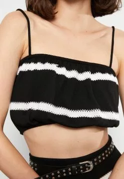 LC WAIKIKI Square Collar Color Block Strap Female Singlet -LC WAIKIKI popular shop lc waikiki 1343 0426726 4