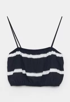 LC WAIKIKI Square Collar Color Block Strap Female Singlet -LC WAIKIKI popular shop lc waikiki 1344 0426726 6